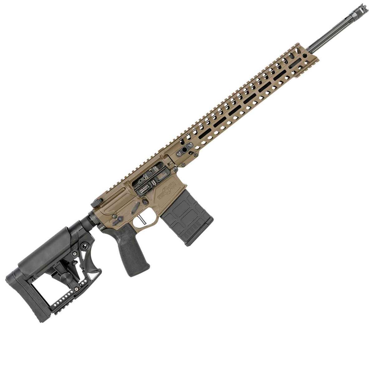 Patriot Ordnance Factory Rogue 6.5 Creedmoor 20in Patriot Brown Cerakote Semi Automatic Modern Sporting Rifle - 20+1 Rounds - Brown Patriot Ordnance Factory Rogue 6.5 Creedmoor 20in Patriot Brown Cerakote Semi Automatic Modern Sporting Rifle - 20+1 Rounds - Brown
