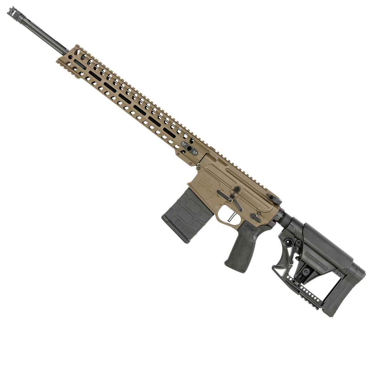 Patriot Ordnance Factory Rogue 6.5 Creedmoor 20in Patriot Brown Cerakote Semi Automatic Modern Sporting Rifle - 20+1 Rounds - Brown Patriot Ordnance Factory Rogue 6.5 Creedmoor 20in Patriot Brown Cerakote Semi Automatic Modern Sporting Rifle - 20+1 Rounds - Brown
