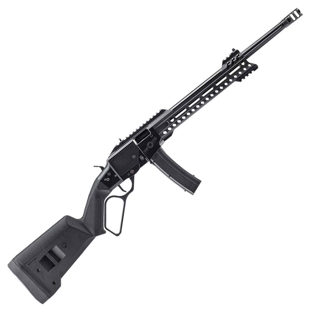 Patriot Ordnance Factory Tombstone Black Anodized Lever Action Rifle - 9mm Luger - 16in - Black Patriot Ordnance Factory Tombstone Black Anodized Lever Action Rifle - 9mm Luger - 16in - Black