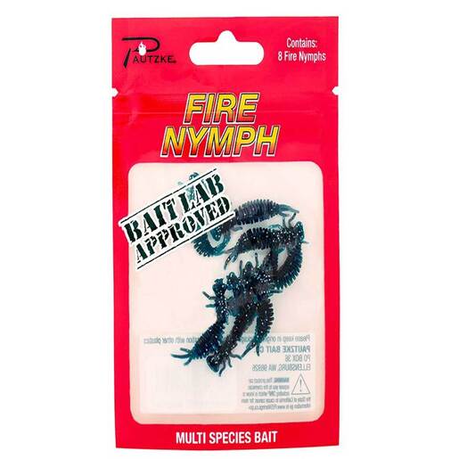 Pautzke Bait Co Fire Fire Nymph Creature Soft Bait – Yellow Sparkle