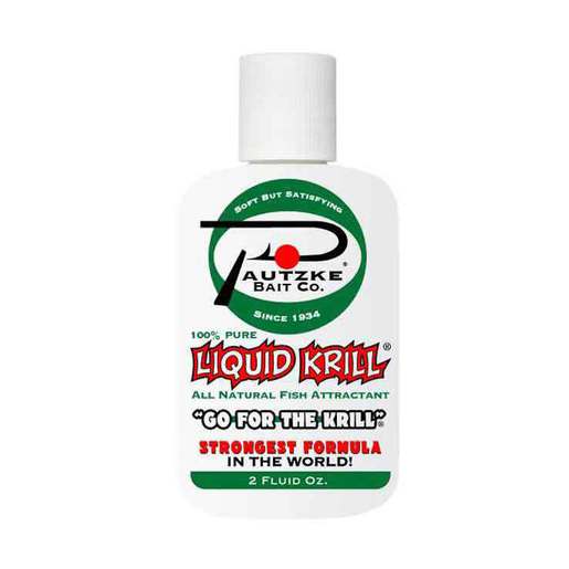 Pautzke Bait Liquid Krill 2 oz - White/Green