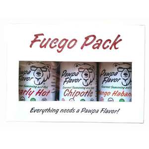 Pawpa Flavor Fuego Pack 6pk Seasoning