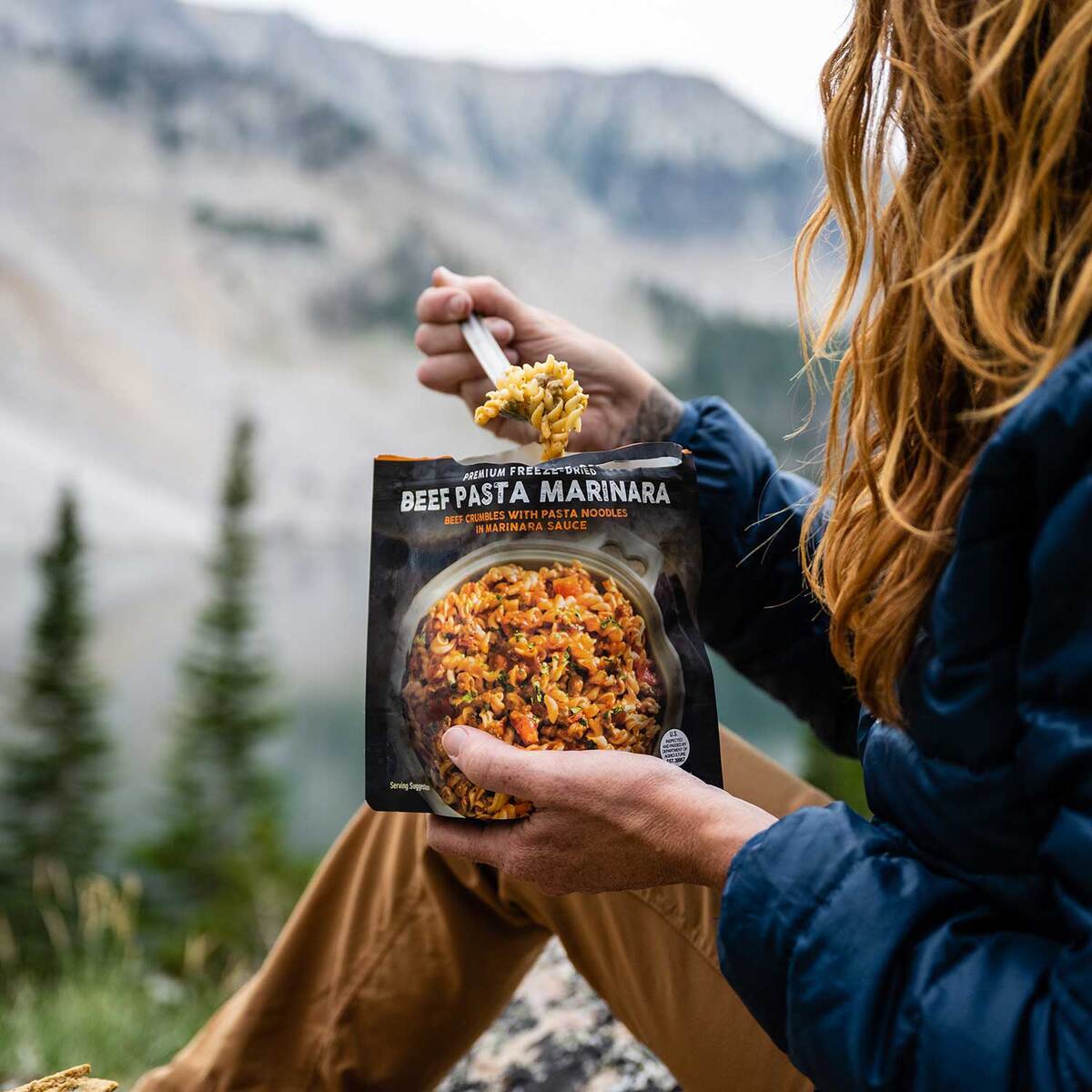 Peak Refuel Beef Pasta Marinara - 2 Servings Peak Refuel Beef Pasta Marinara - 2 Servings