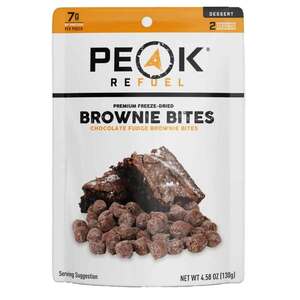 Peak Refuel Chocolate Fudge Brownie Bites - 2 Servings