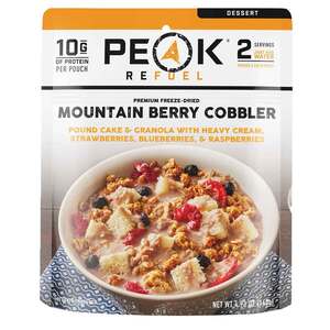 Peak Refuel Mountain Berry Cobbler Dessert - 2 Servings