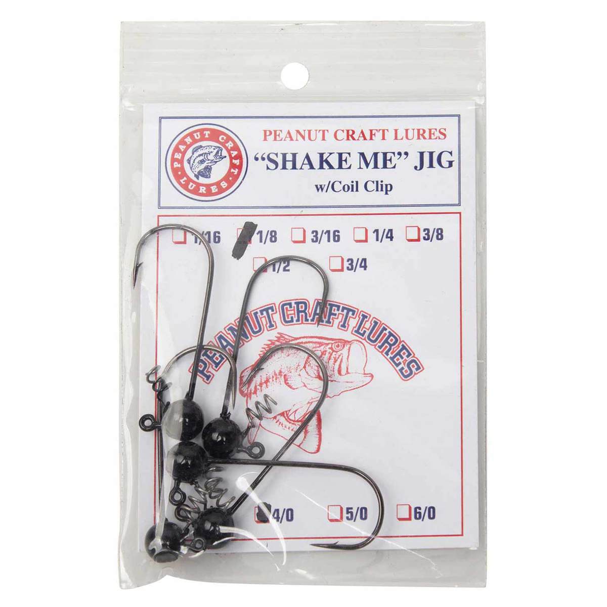 Peanut Craft Round Shaky Head Peanut Craft Round Shaky Head