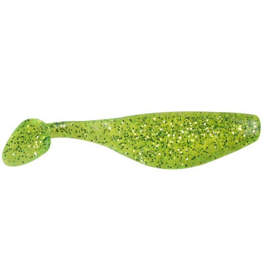 Peanut Craft Sassy Shad Soft Minnow Bait - Pearl Chartreuse