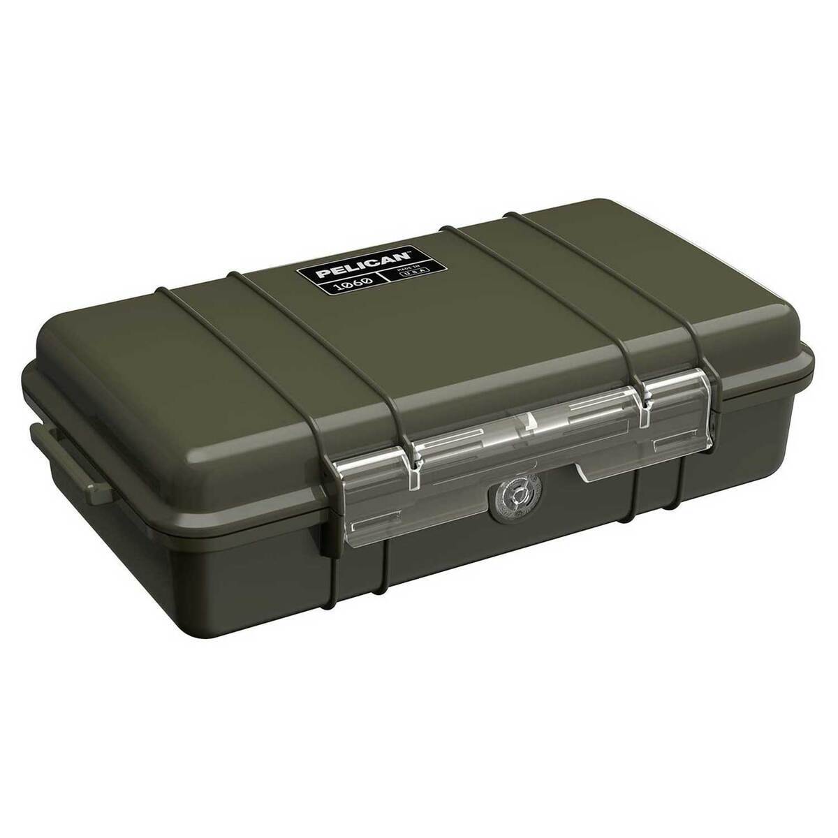 Pelican 1060 Micro Case - Green - OD Green 9.88in x 5.59in x 2.63in Pelican 1060 Micro Case - Green - OD Green 9.88in x 5.59in x 2.63in