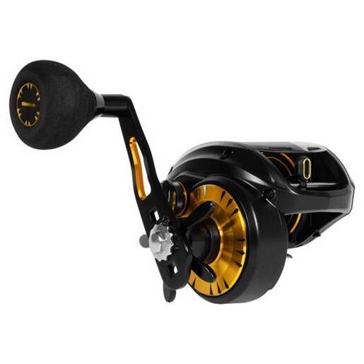 PENN Fathom Low Profile Casting Reel – Black Gold 300
