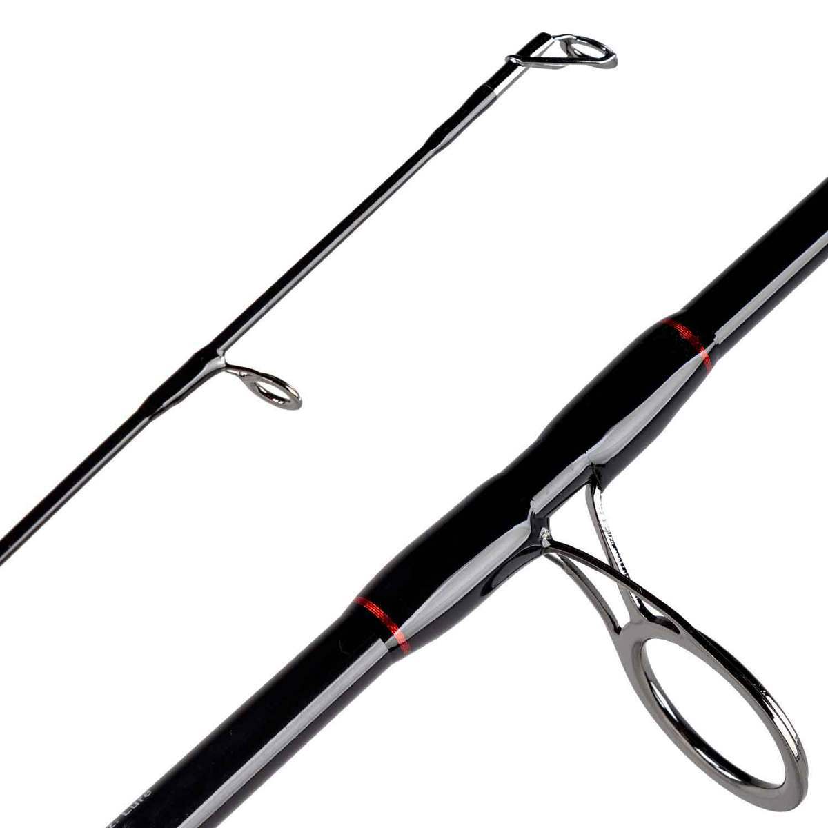 PENN Fierce III Saltwater Spinning Combo - 10ft, Heavy Power, 2pc - Black/Red 8000 PENN Fierce III Saltwater Spinning Combo - 10ft, Heavy Power, 2pc - Black/Red 8000