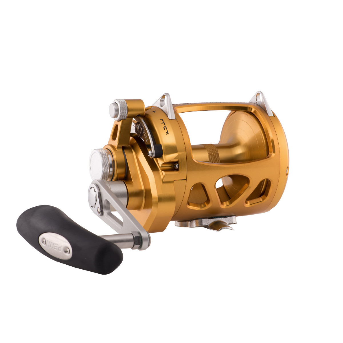 PENN International VI Trolling/Conventional Reel - Gold, Size 12, Right - Gold 12 PENN International VI Trolling/Conventional Reel - Gold, Size 12, Right - Gold 12