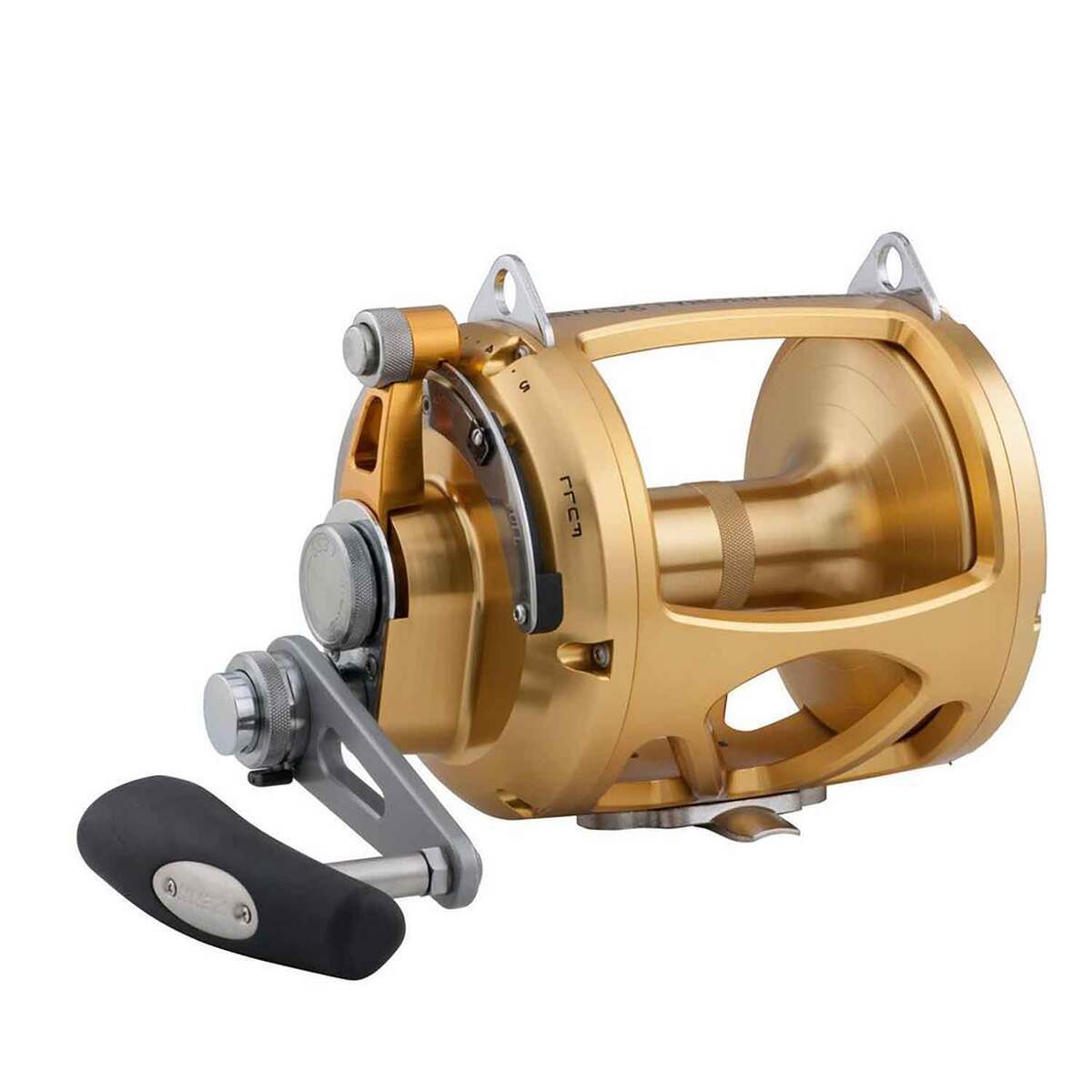 PENN International VI Trolling/Conventional Reel - Gold, Size 30, Right - Gold 30 PENN International VI Trolling/Conventional Reel - Gold, Size 30, Right - Gold 30
