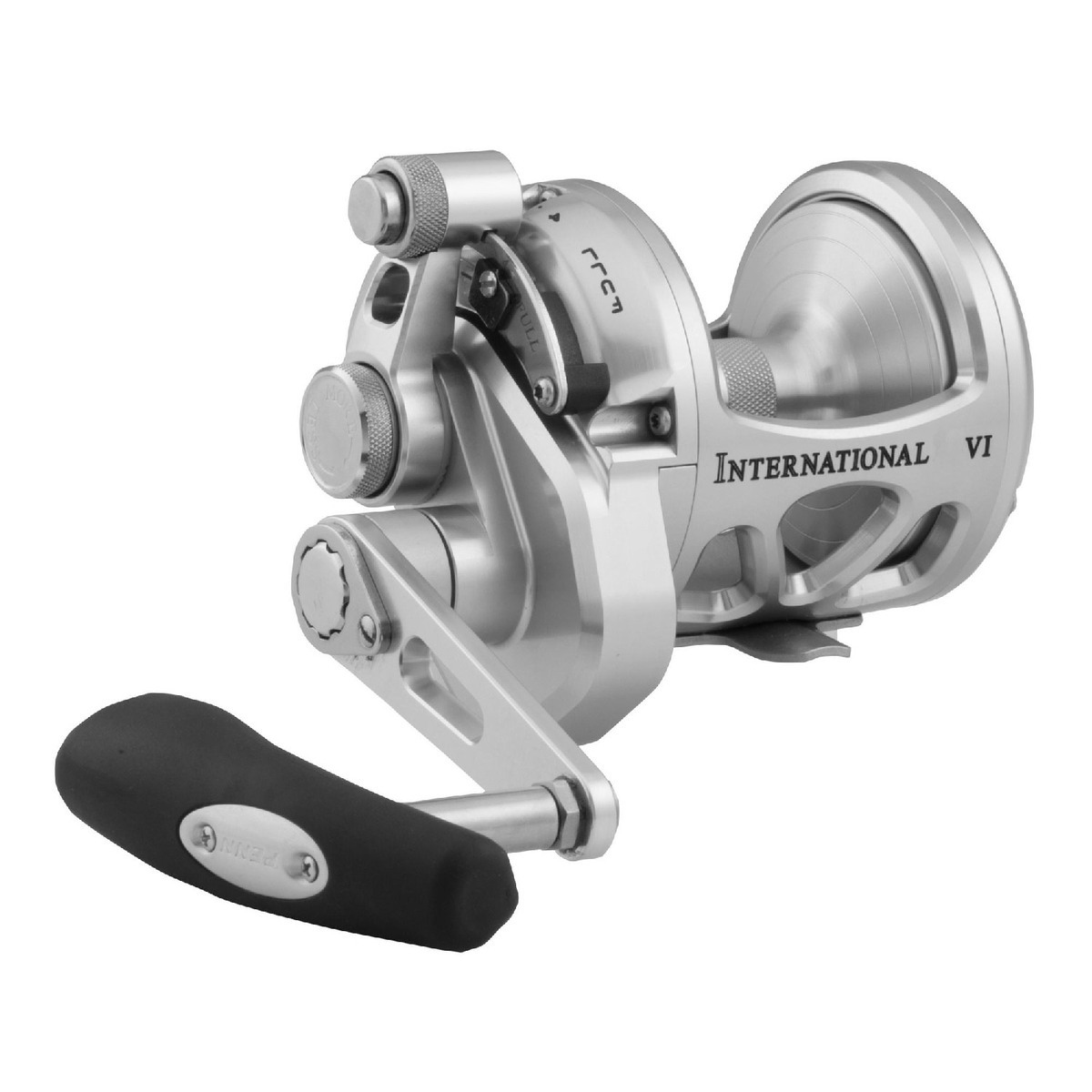 PENN International VI Trolling/Conventional Reel - Silver, Size 30, Right - Silver 30 PENN International VI Trolling/Conventional Reel - Silver, Size 30, Right - Silver 30