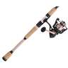 PENN Passion II Saltwater Spinning Rod and Reel Combo - 7ft, Medium Light Power, 1pc - Black/Rose Gold 2500