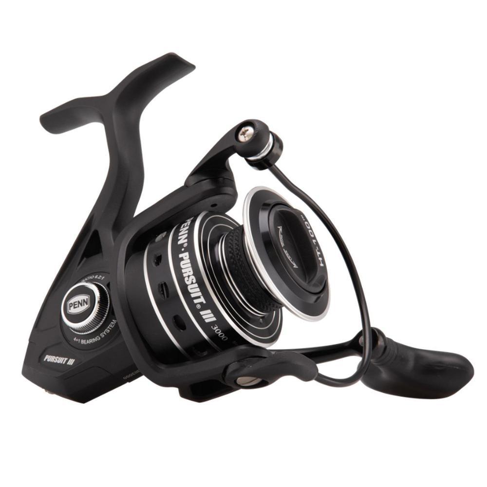 PENN Pursuit III Spinning Reel - Size 5000 - Black/Silver 5000 PENN Pursuit III Spinning Reel - Size 5000 - Black/Silver 5000