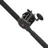 PENN Squall II Level Wind Conventional Rod and Reel Combo - 6ft 6in, Medium Power, 1pc - Black/Gold