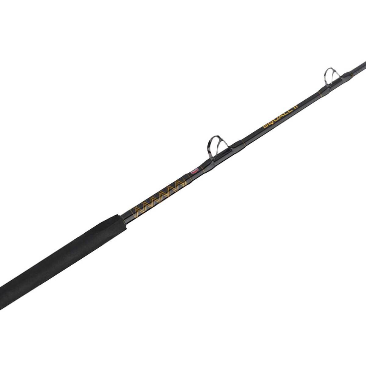 PENN Squall II Level Wind Conventional Rod and Reel Combo - 7ft, Medium Power, 1pc - Black/Gold PENN Squall II Level Wind Conventional Rod and Reel Combo - 7ft, Medium Power, 1pc - Black/Gold