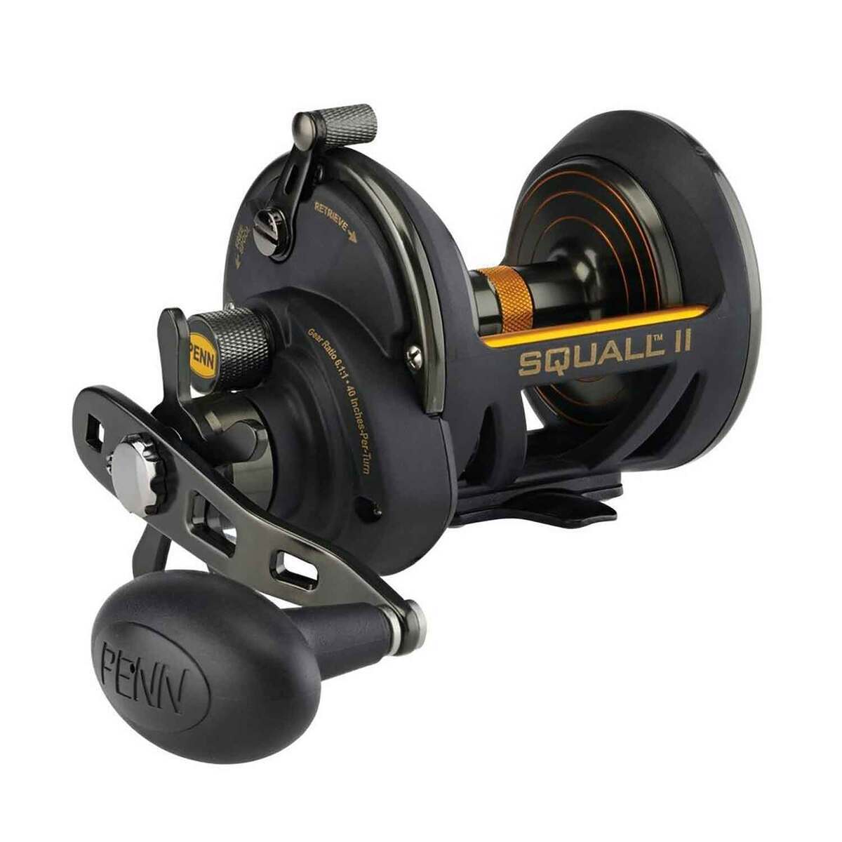 PENN Squall II Level Wind Trolling/Conventional Reel PENN Squall II Level Wind Trolling/Conventional Reel