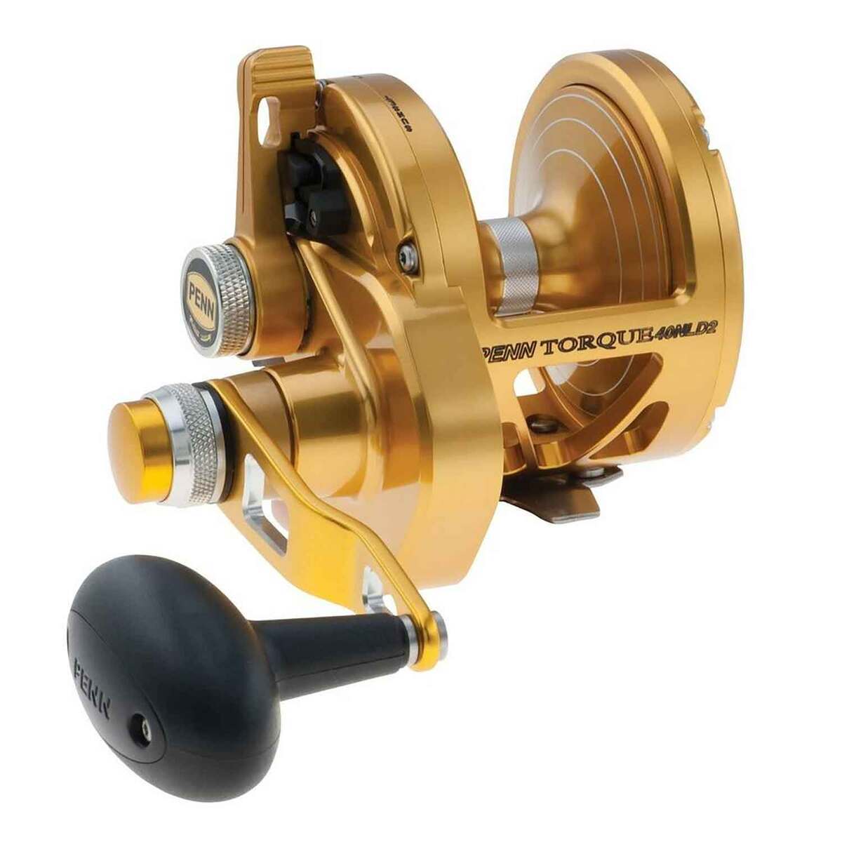 Spring Torque Reel PENN Torque Lever Drag 2 Speed Trolling/Conventional Reel - Size 15XN ...