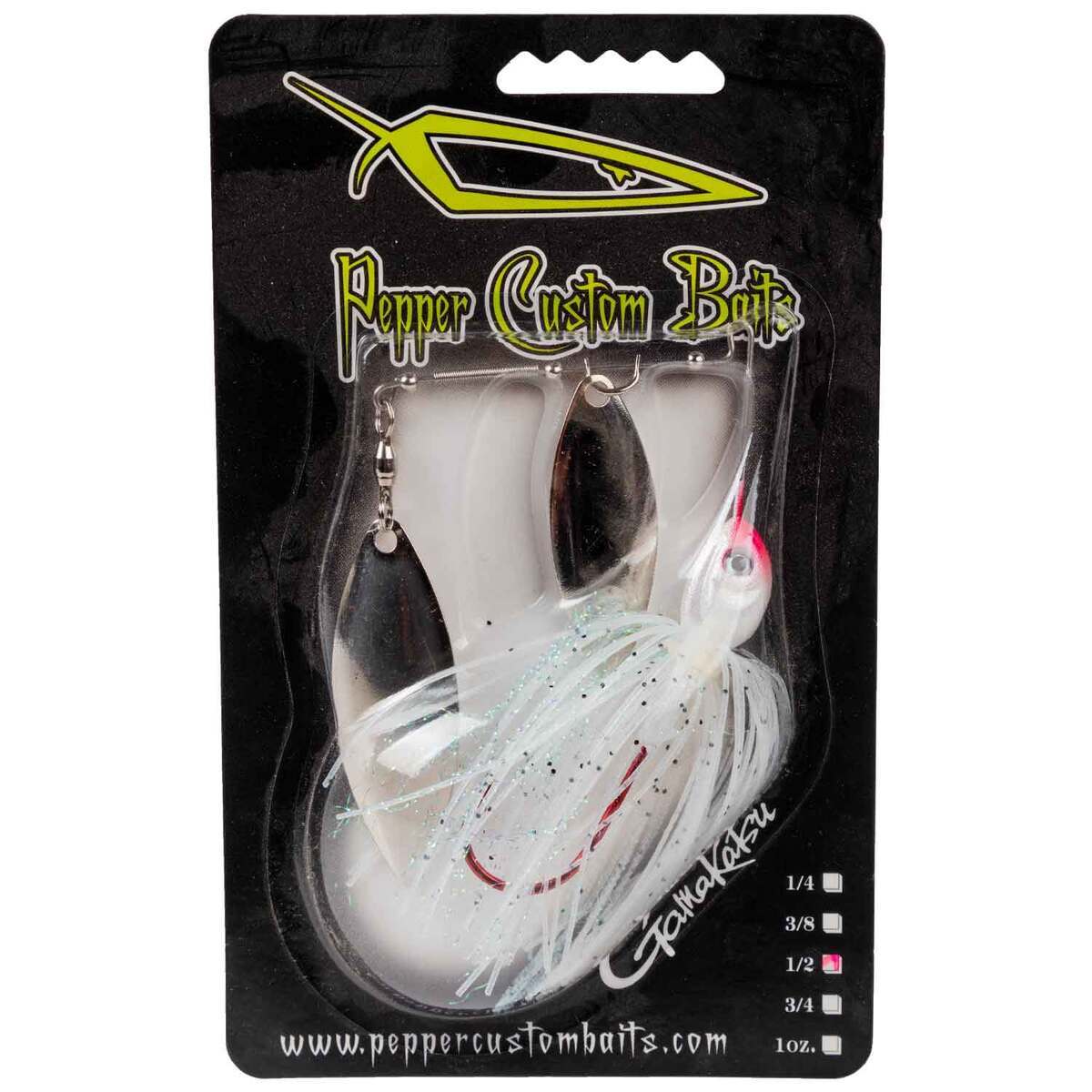 Pepper Jigs Double Willow Spinnerbait Pepper Jigs Double Willow Spinnerbait