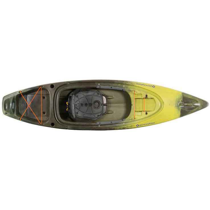 Perception Sound 9.5 Sit-Inside Kayaks - 9.6ft Moss Camo - Moss Camo Perception Sound 9.5 Sit-Inside Kayaks - 9.6ft Moss Camo - Moss Camo
