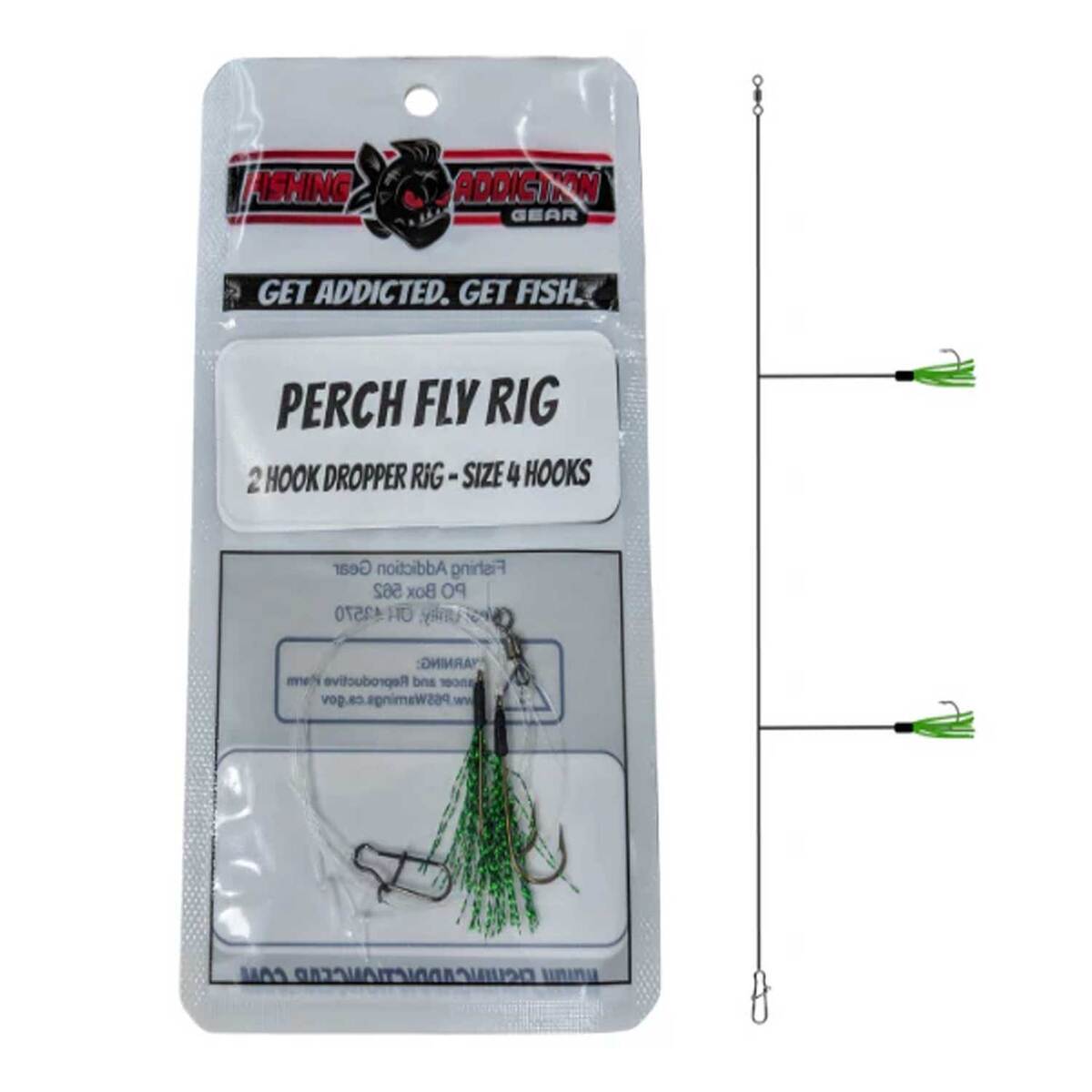 Fly Fish Rigs Fishing Addiction Perch Fly Rigs | Sportsman's Warehouse