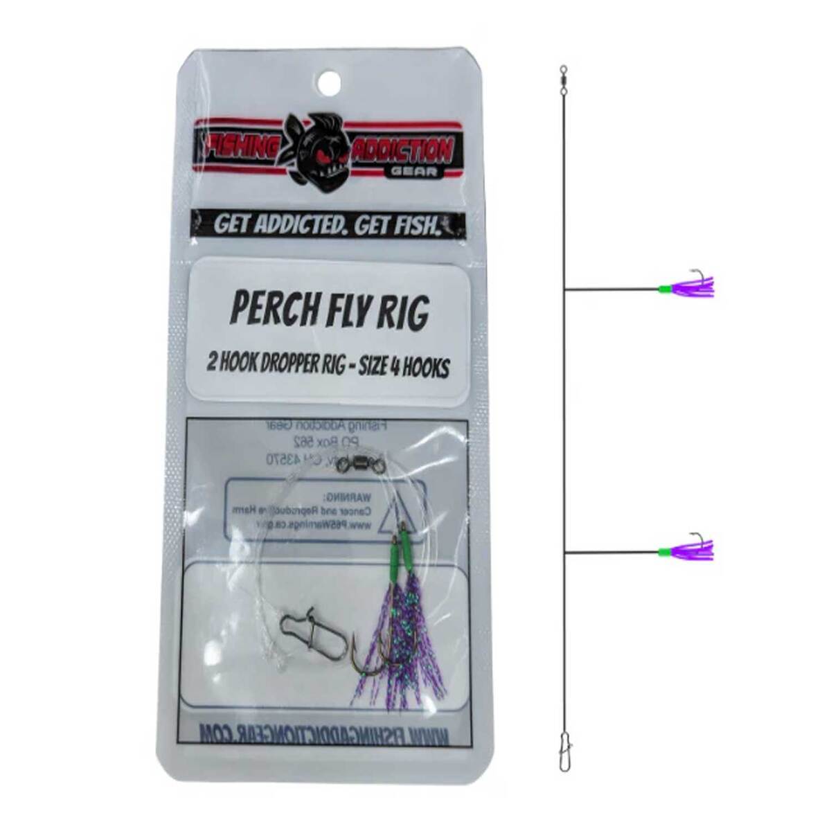 Perch Trolling Rigs Fishing Addiction Perch Fly Rigs | Sportsman's Warehouse