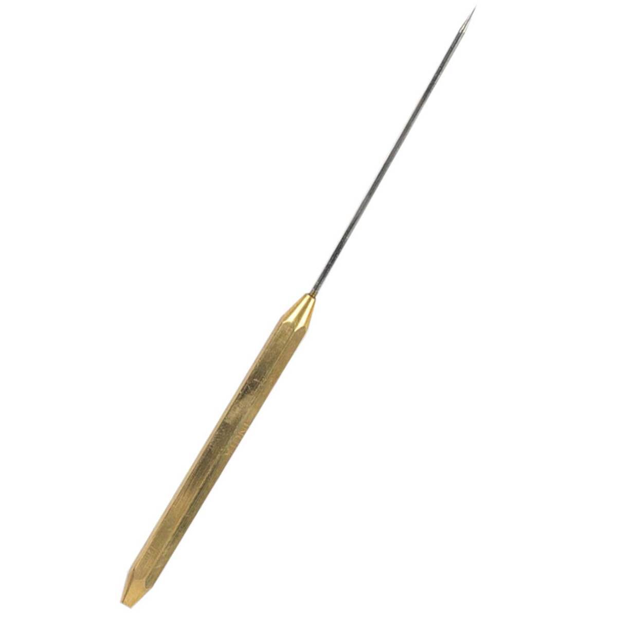 Perfect Hatch Bodkin with Half Hitch Tool - Brass Perfect Hatch Bodkin with Half Hitch Tool - Brass