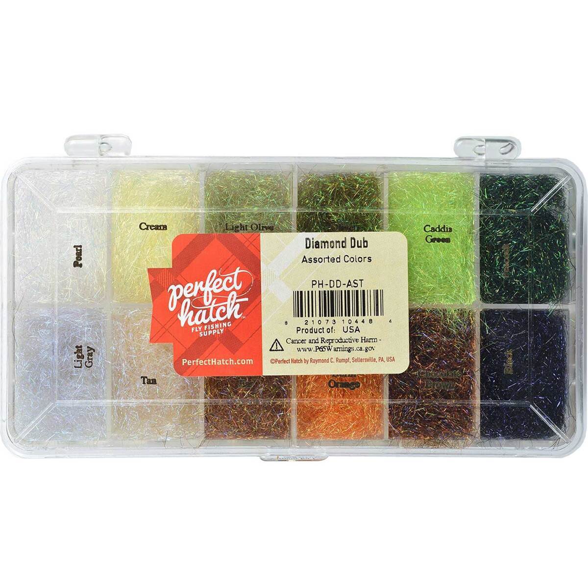 Perfect Hatch Diamond Dub Assortment Dubbing - Assortment Perfect Hatch Diamond Dub Assortment Dubbing - Assortment