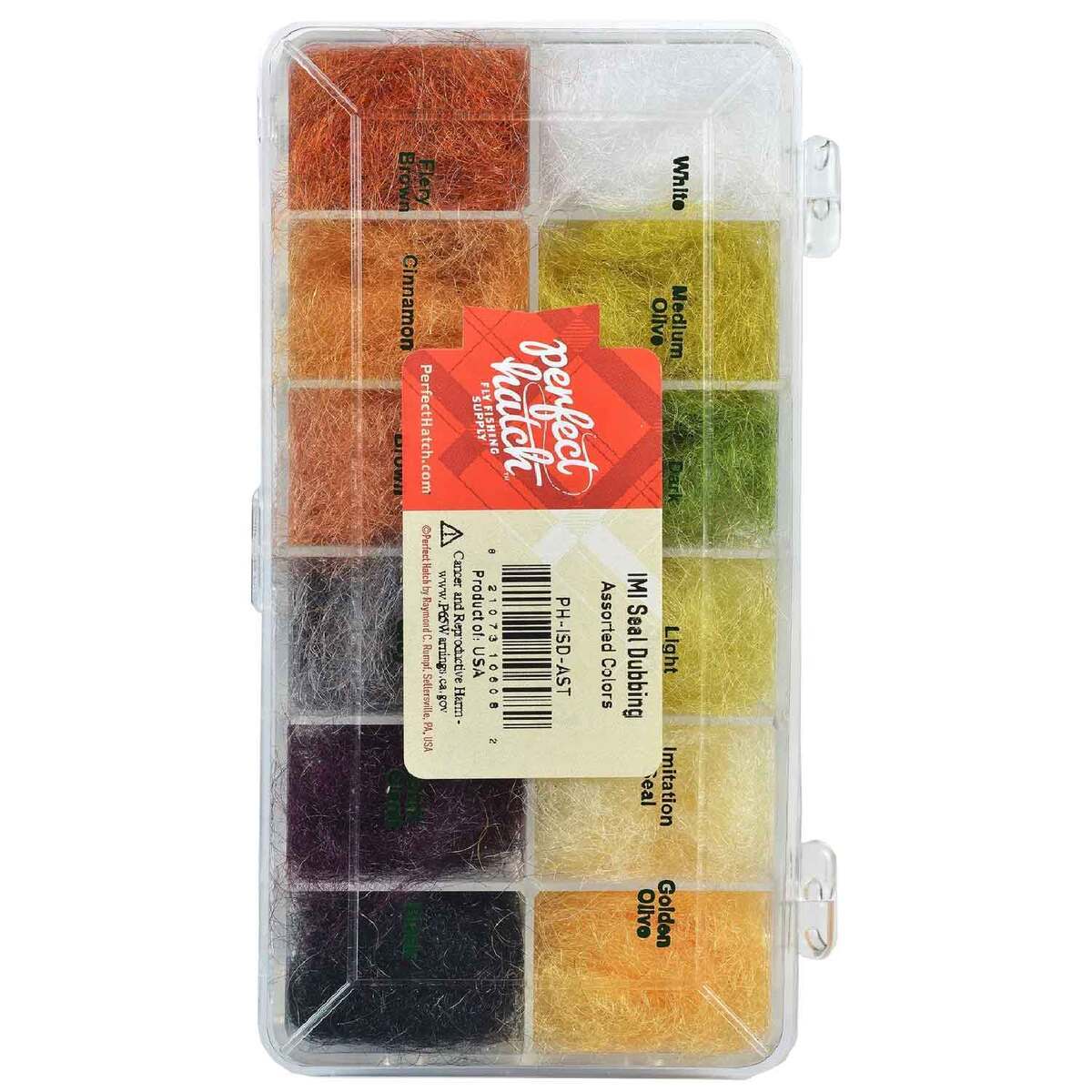Perfect Hatch Imi Seal Dubbing - Assorted Colors - Assorted Perfect Hatch Imi Seal Dubbing - Assorted Colors - Assorted