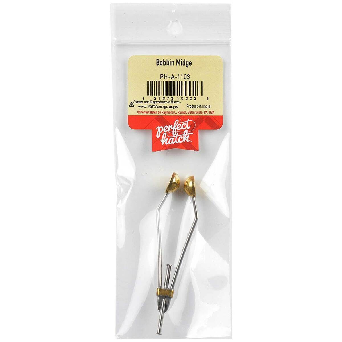 Perfect Hatch Midge Bobbin - Silver / Gold Perfect Hatch Midge Bobbin - Silver / Gold