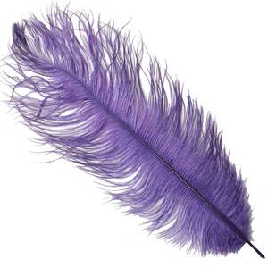 Perfect Hatch Ostrich Fly Tying Feathers - Purple