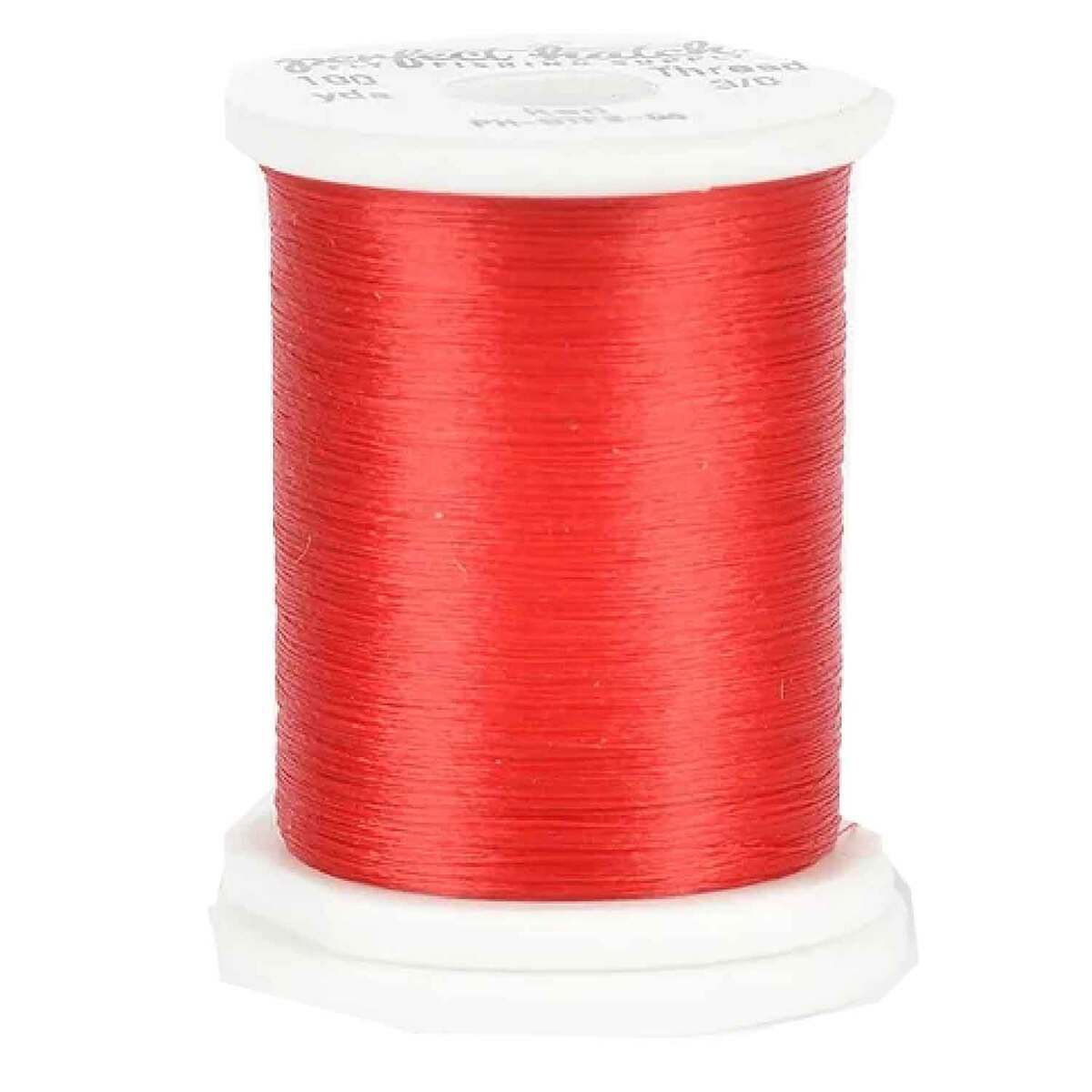 Perfect Hatch Perfect Thread Fly Tying Thread - Red, 8/0 Thread, 100yd ...