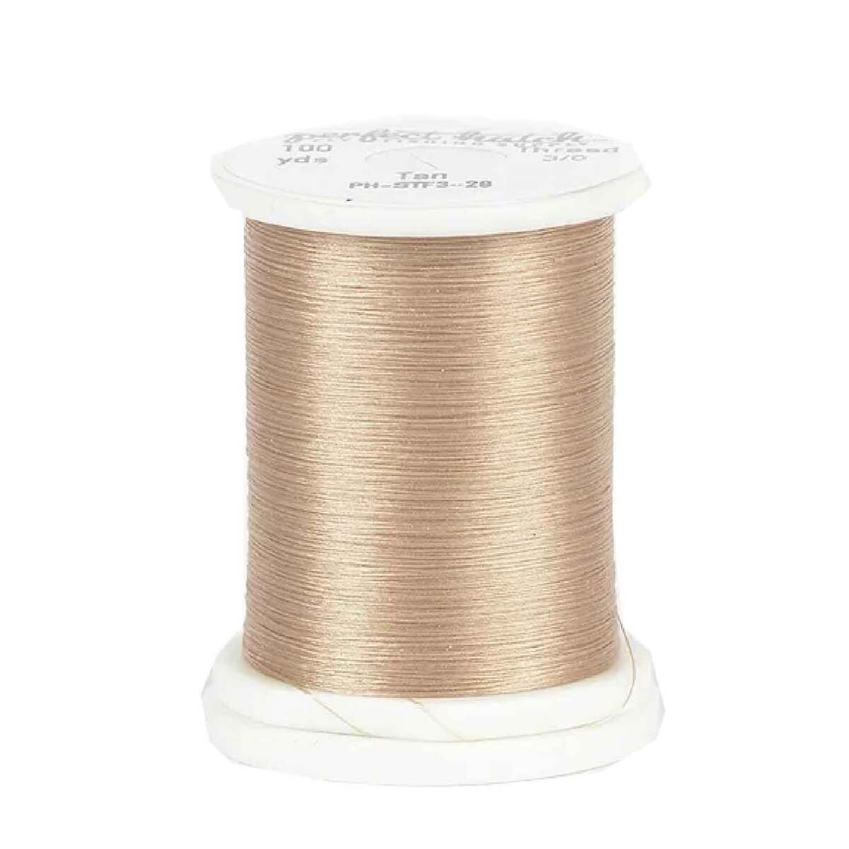 Perfect Hatch Perfect Thread Fly Tying Thread - Tan, 3/0 Thread, 100yd ...