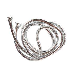 Perfect Hatch Perfect Weave Mylar Piping - Silver, Medium 