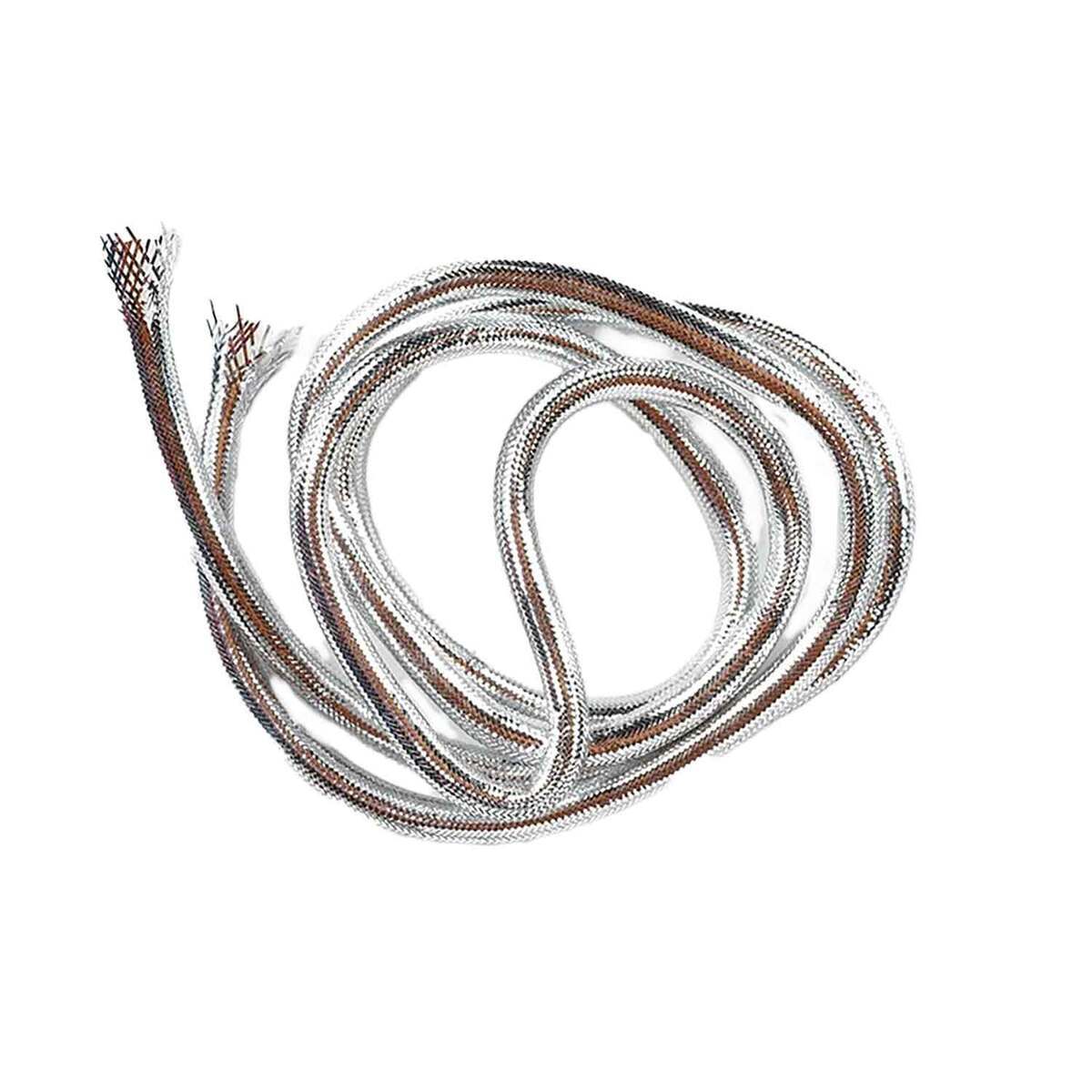 Perfect Hatch Perfect Weave Mylar Piping - Silver, Medium - Silver Medium Perfect Hatch Perfect Weave Mylar Piping - Silver, Medium - Silver Medium
