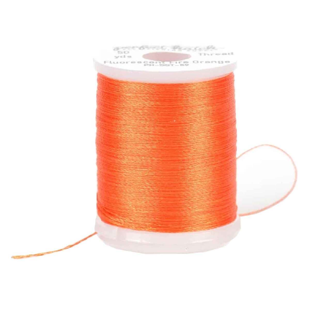 850 Florida Thread Perfect Hatch Super Strong Fly Tying Thread - Fl Fire Orange, 50yd ...