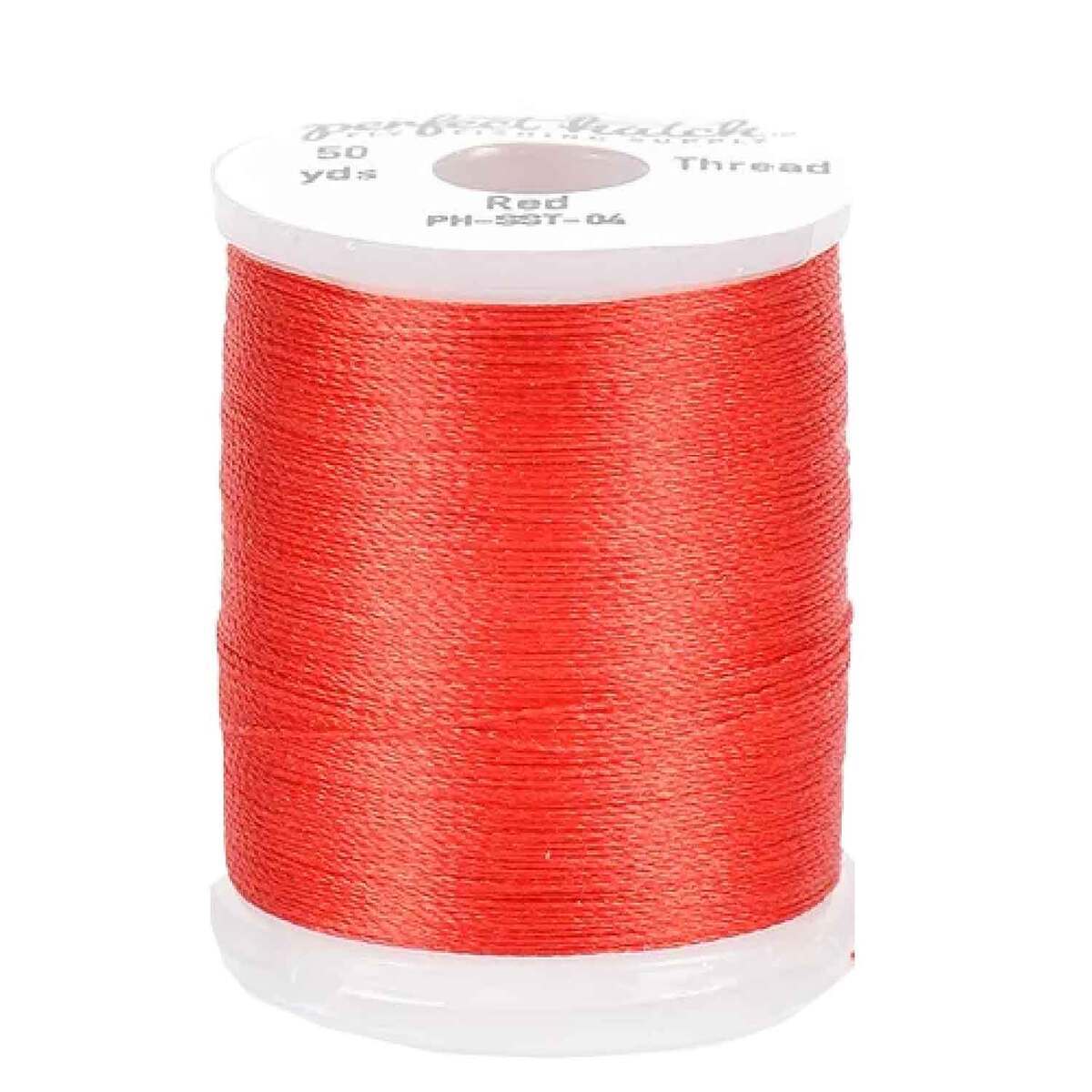 Perfect Hatch Super Strong Fly Tying Thread - Red, 50yd | Sportsman's ...