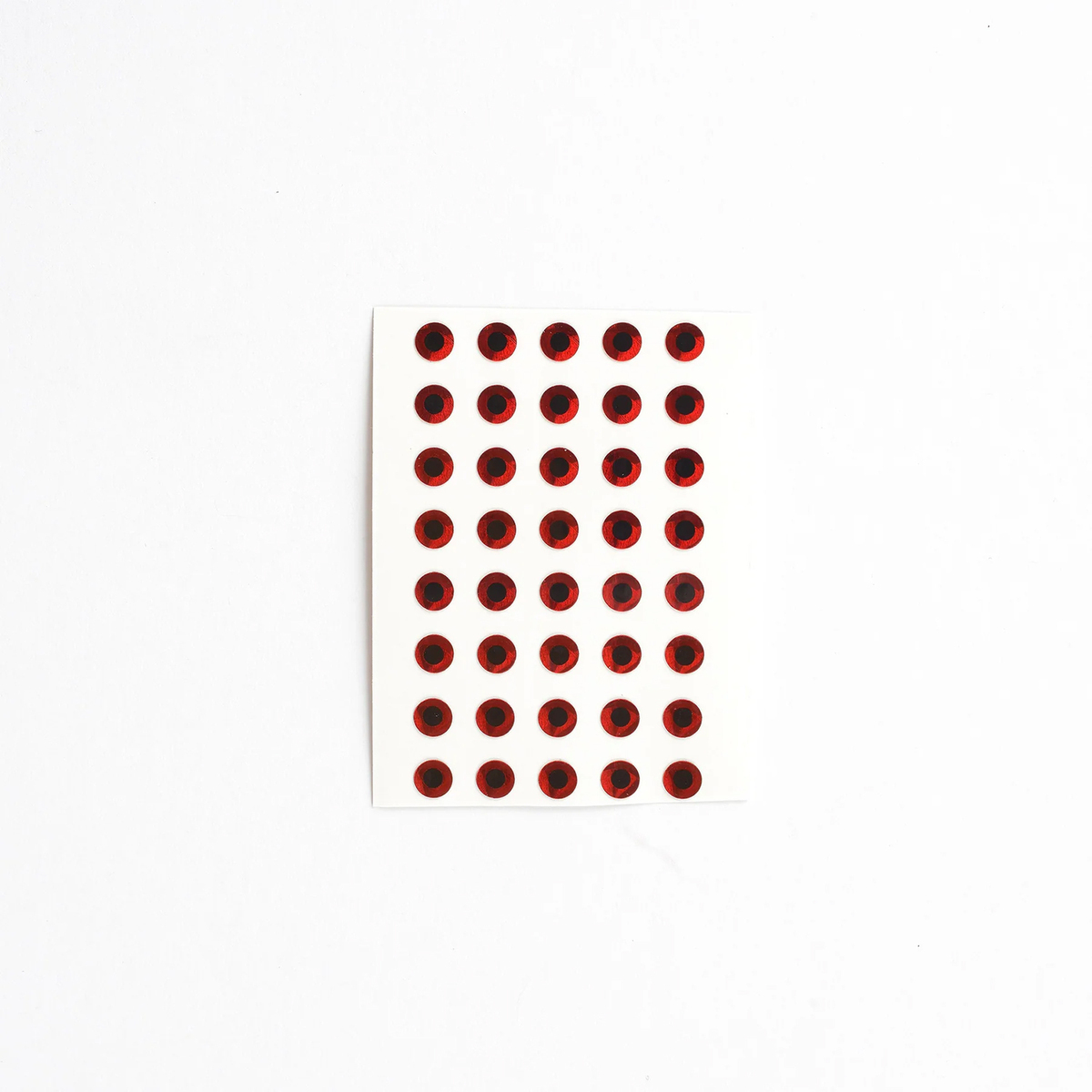 Perfect Hatch Tape Eyes - Red, 3/16in - Red Perfect Hatch Tape Eyes - Red, 3/16in - Red