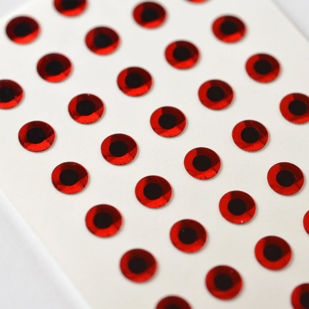 Perfect Hatch Tape Eyes - Red, 3/16in - Red Perfect Hatch Tape Eyes - Red, 3/16in - Red