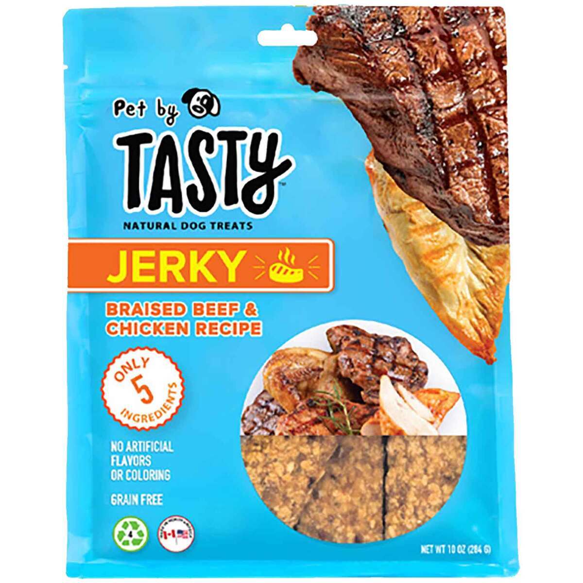 Pet by Tasty Braised Beef and Chicken Jerky Dog Treat Pet by Tasty Braised Beef and Chicken Jerky Dog Treat