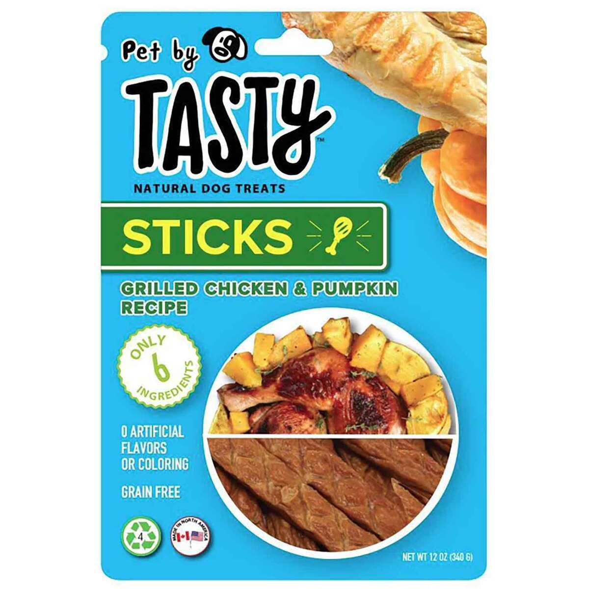 Pet by Tasty Chicken and Pumpkin Dog Treats - 12oz Pet by Tasty Chicken and Pumpkin Dog Treats - 12oz
