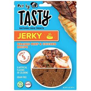 Pet by Tasty Chicken & Beef Jerky Dog Treats - 14oz