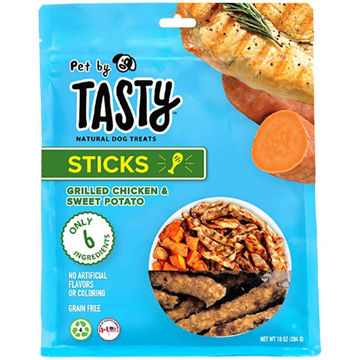 Pet by Tasty Grilled Chicken and Sweet Potato Sticks Dog Treat Pet by Tasty Grilled Chicken and Sweet Potato Sticks Dog Treat