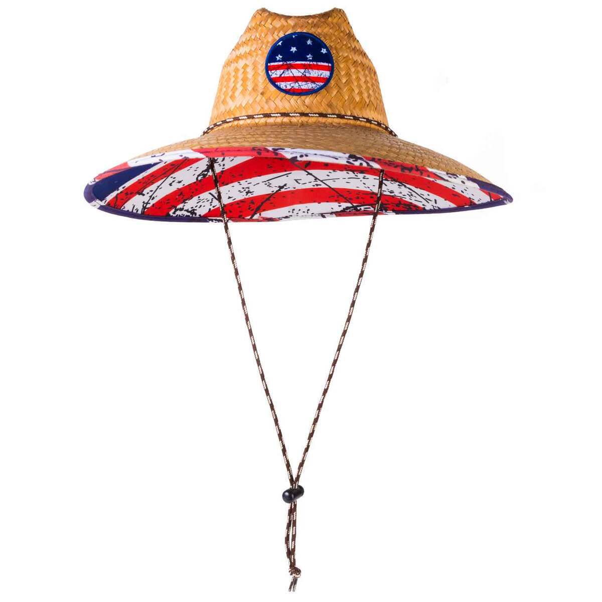 Peter Grimm Americana Straw Sun Hat - Natural - Natural One Size Fits Most Peter Grimm Americana Straw Sun Hat - Natural - Natural One Size Fits Most