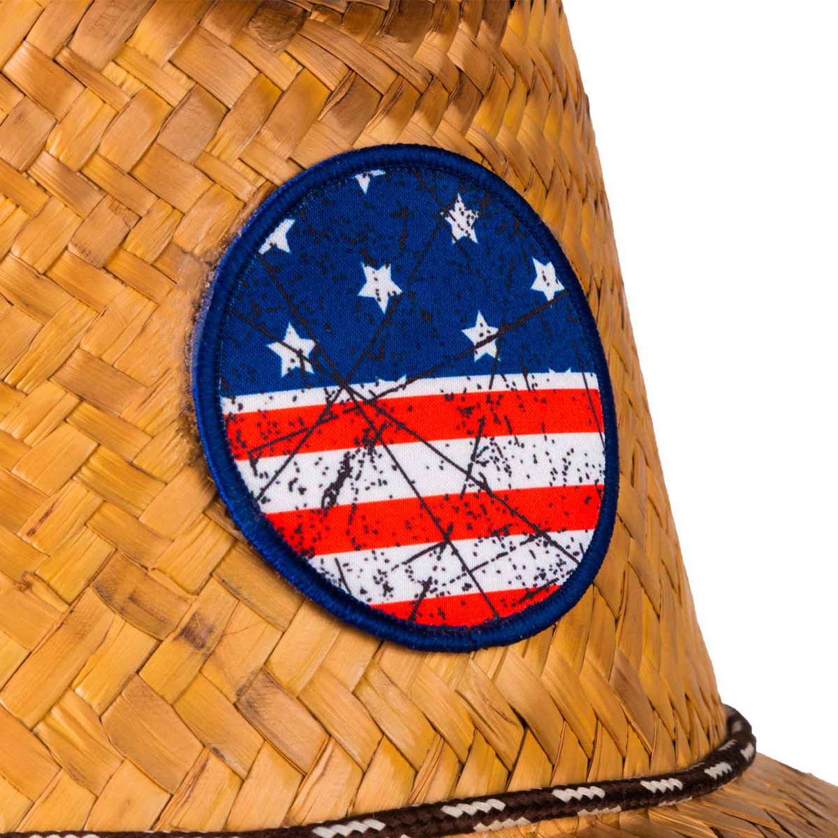 Peter Grimm Americana Straw Sun Hat - Natural - Natural One Size Fits Most Peter Grimm Americana Straw Sun Hat - Natural - Natural One Size Fits Most