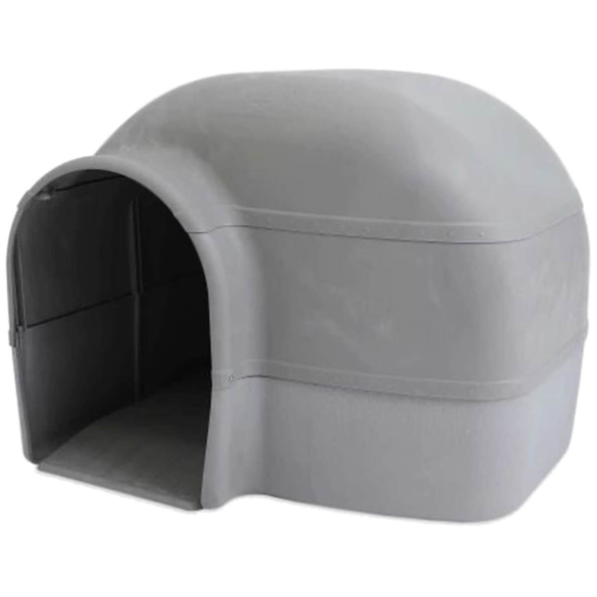 Petmate Husky Dog House - Gray 33.5in x 33.25in x 26in Petmate Husky Dog House - Gray 33.5in x 33.25in x 26in
