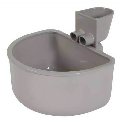 Petmate No Spill Kennel Cup - 21oz - Gray 21oz