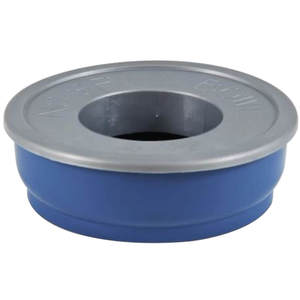 Petmate No Spill Medium Pet Bowl - Blue/Gray