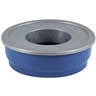 Petmate No Spill Medium Pet Bowl - Blue/Gray - Blue/Gray 12in x 7in x 2.5in